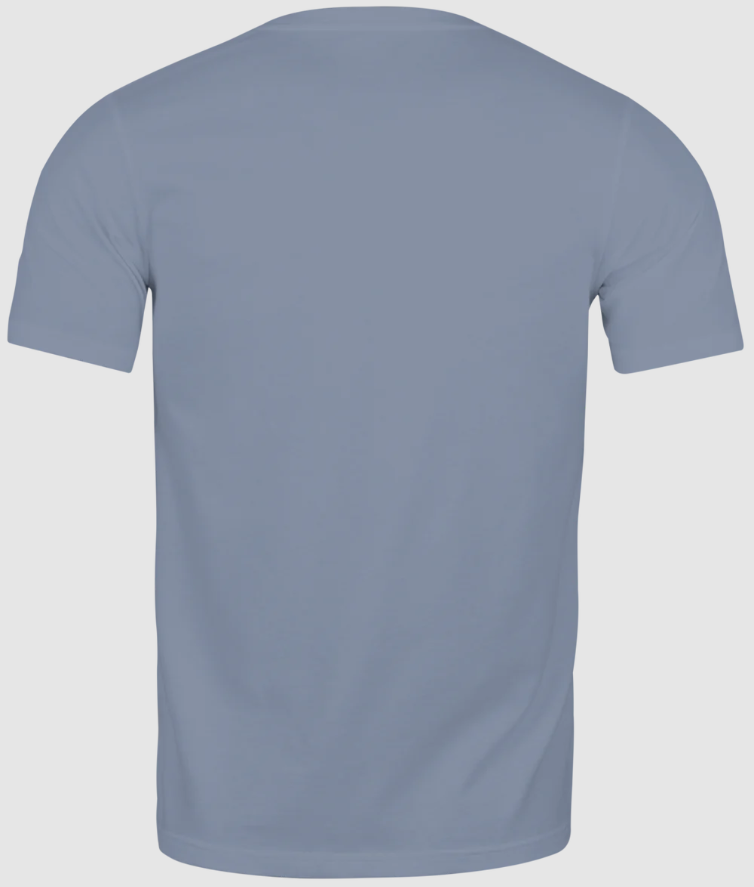 Camiseta Azul Gris