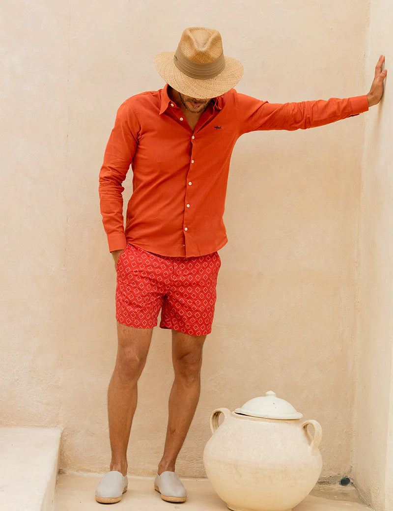 Camisa Terracota Clara