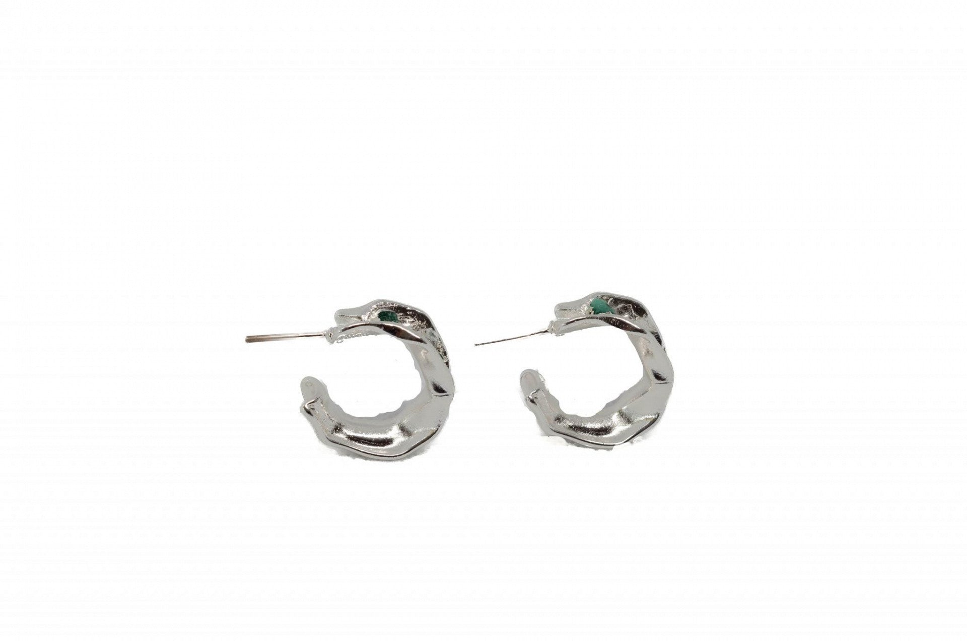 Candongas Chunky Irregulares Plata