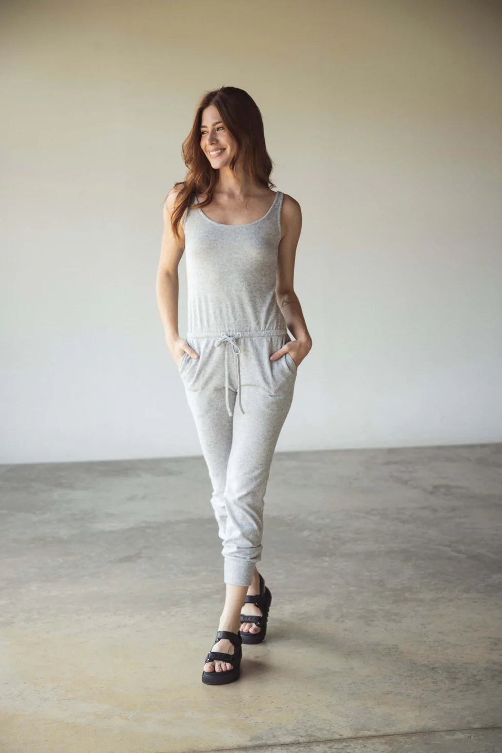 Jumpsuite Garden Gris Jasper