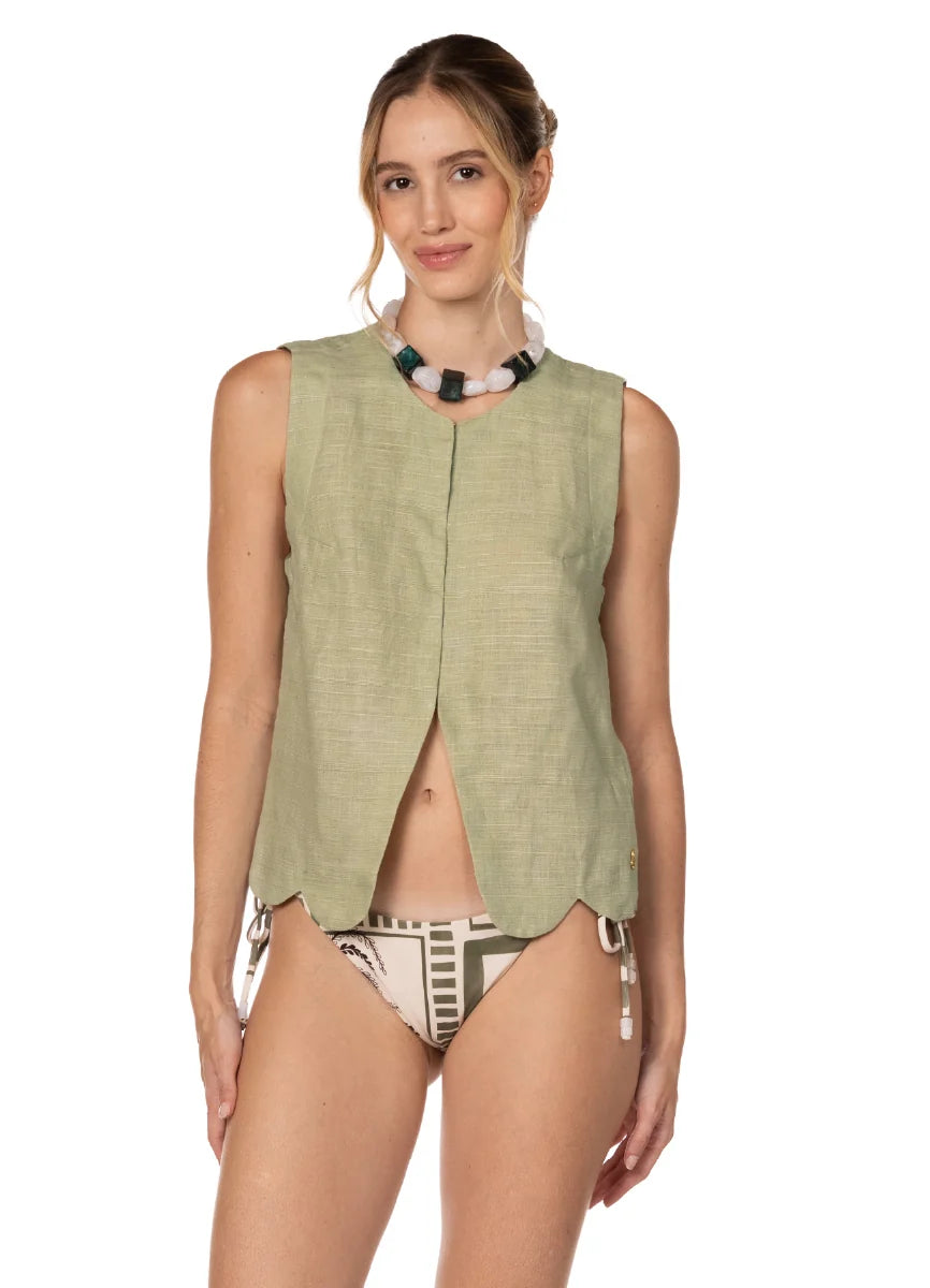 Vest Dafne Green Dreams