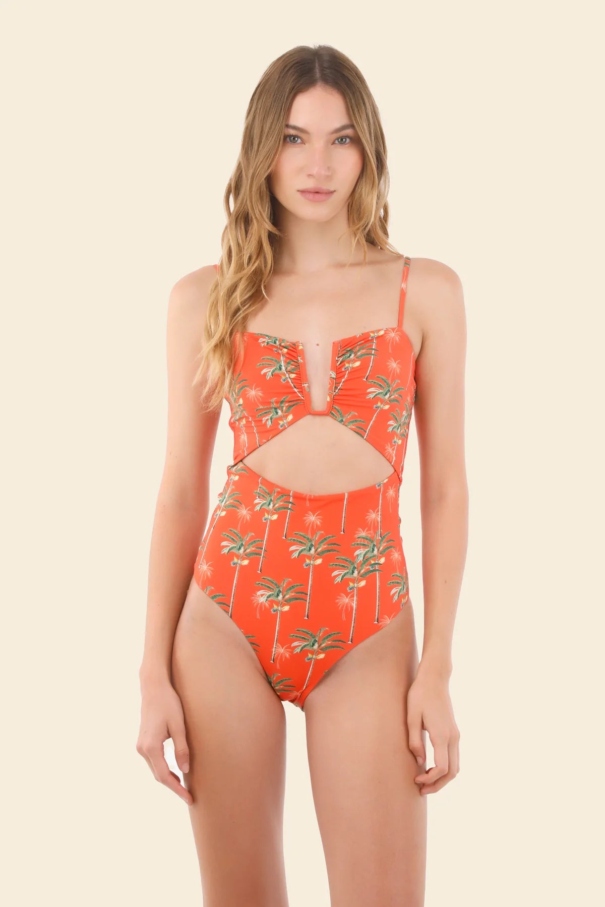 One Piece Summer Palms Antonia
