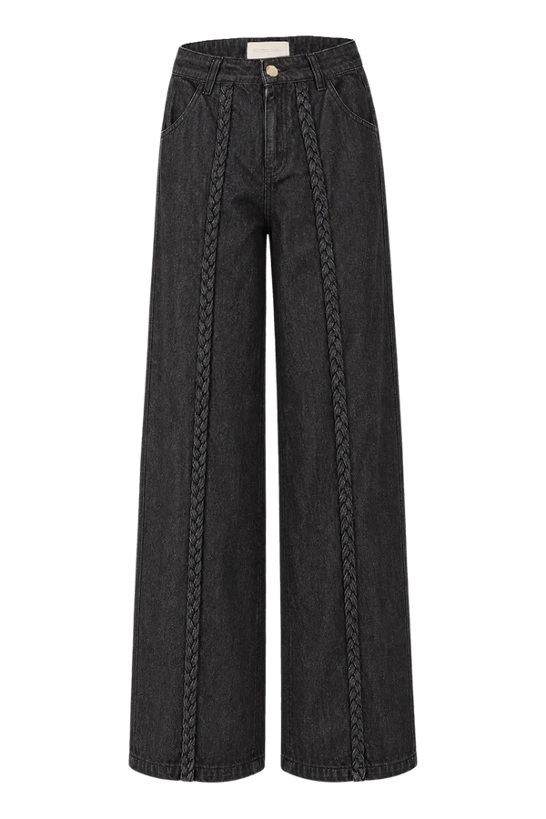 Pantalón Sis Denim Negro