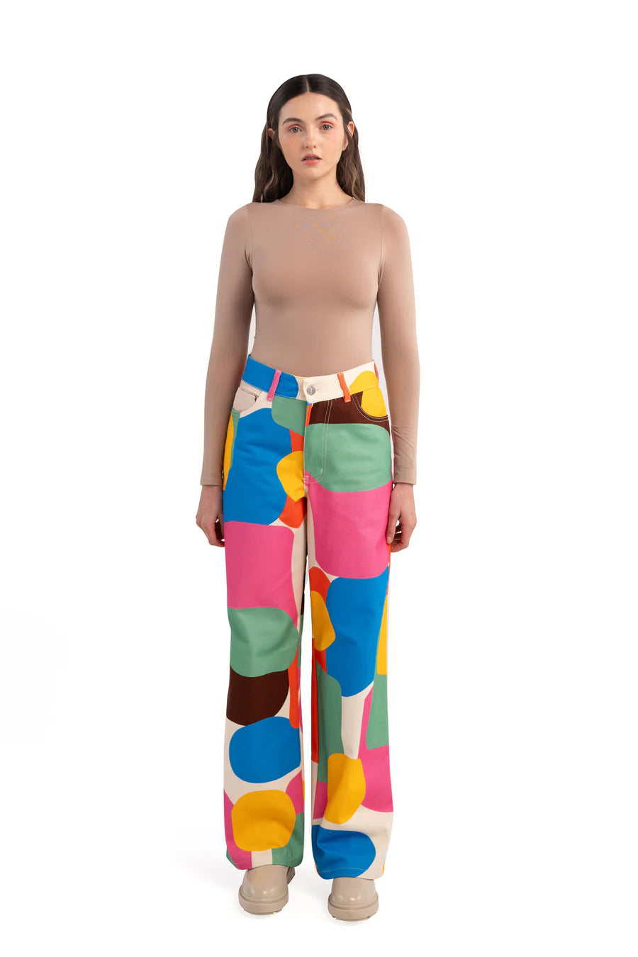 Pantalón Gotas Multicolor