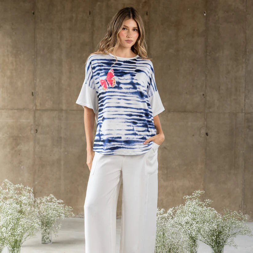 Camiseta Laureles Azul