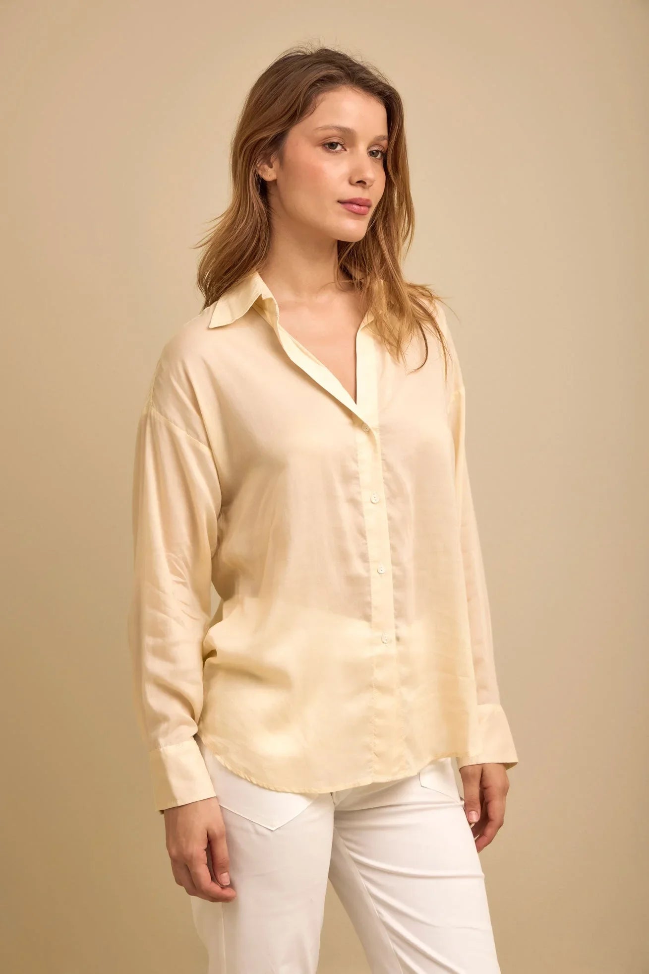 Camisa Odisea Vainilla