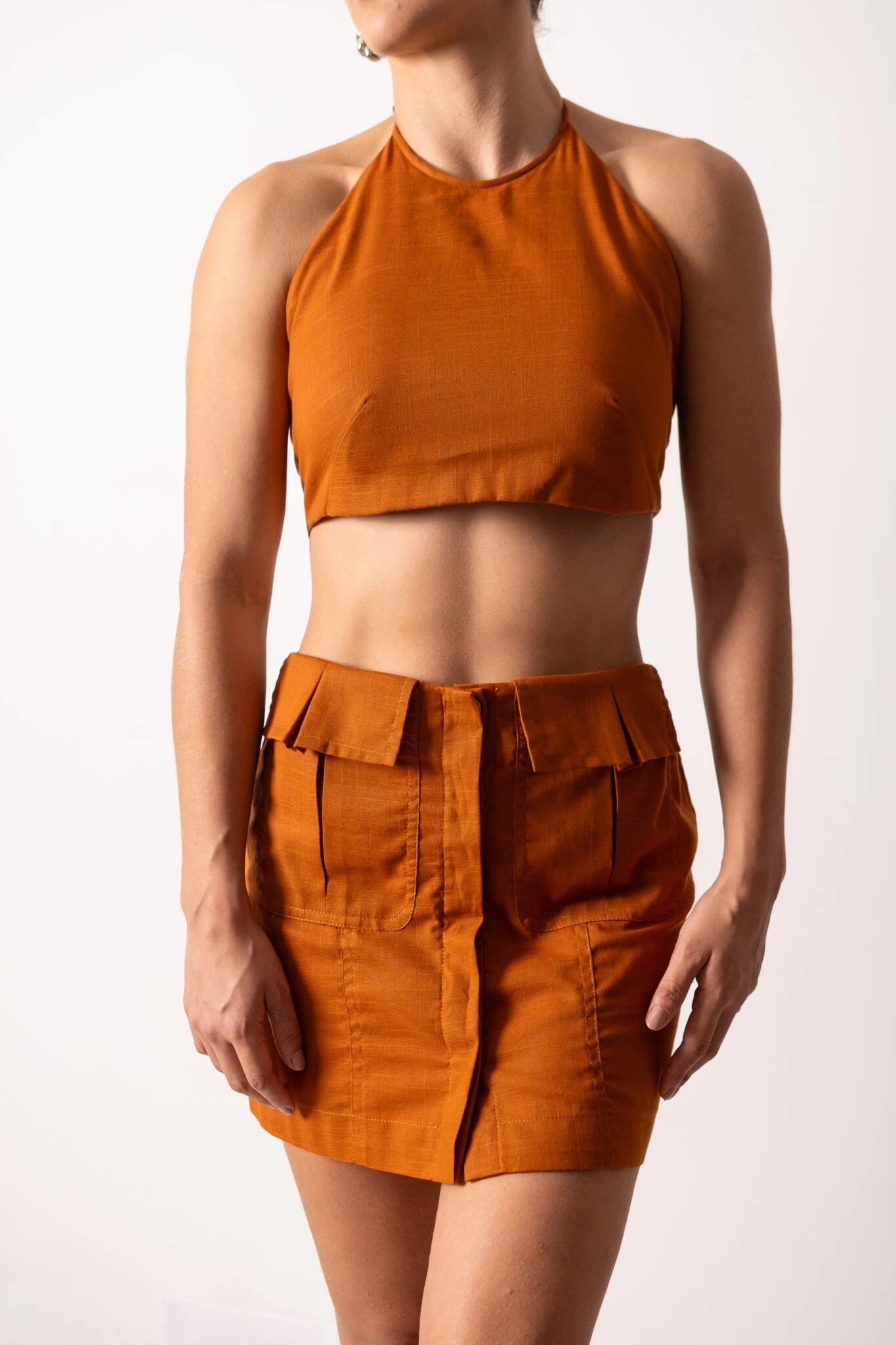 Falda Armonía Terracota