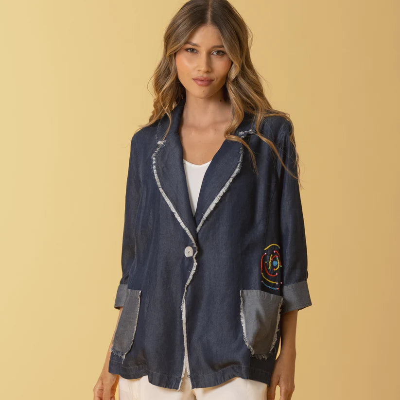 Blazer Santa Maria Tencel