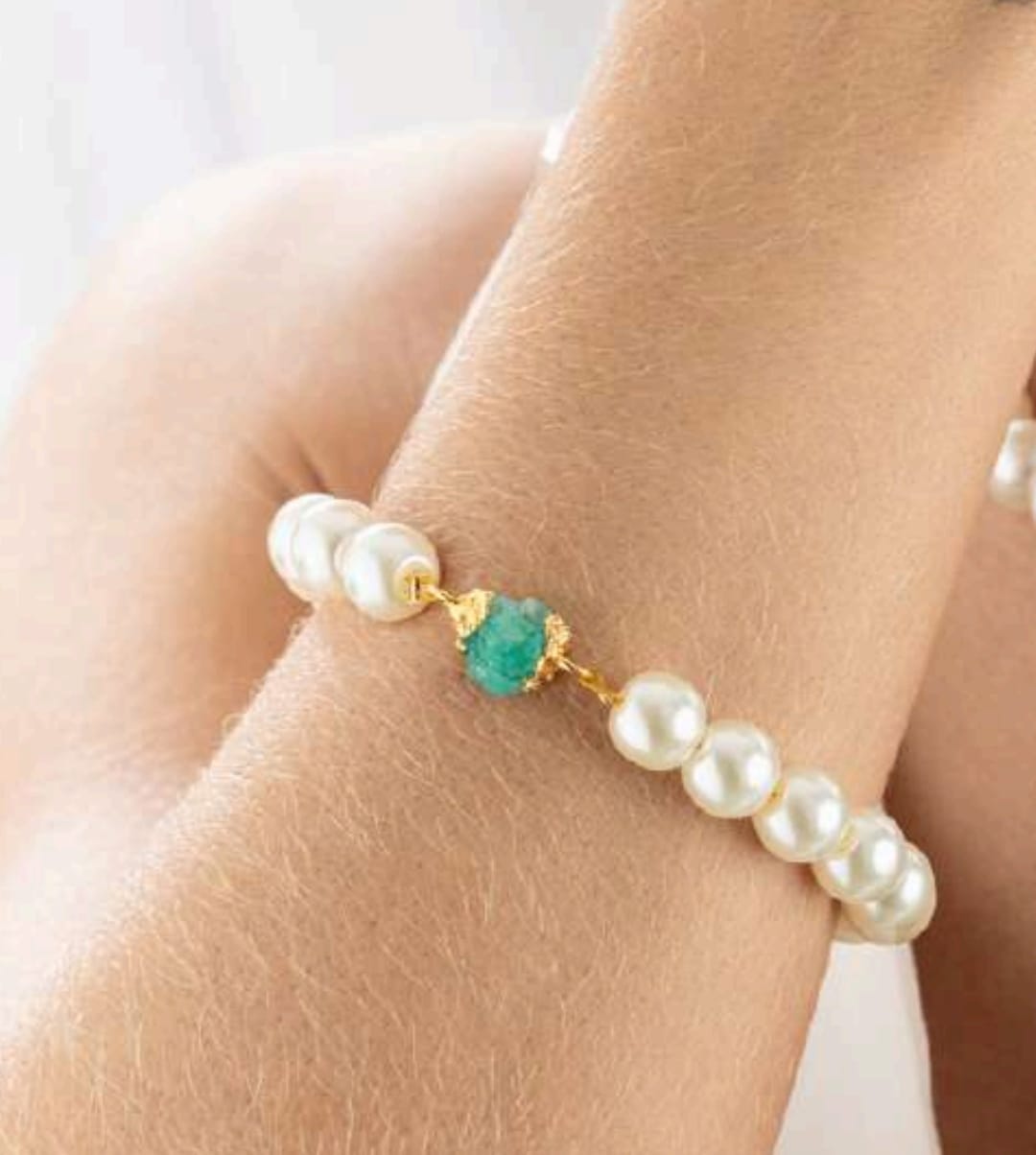 Brazalete perla mediano