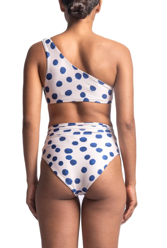 Bikini Leonor Top & Leo Bottom Blue Dots