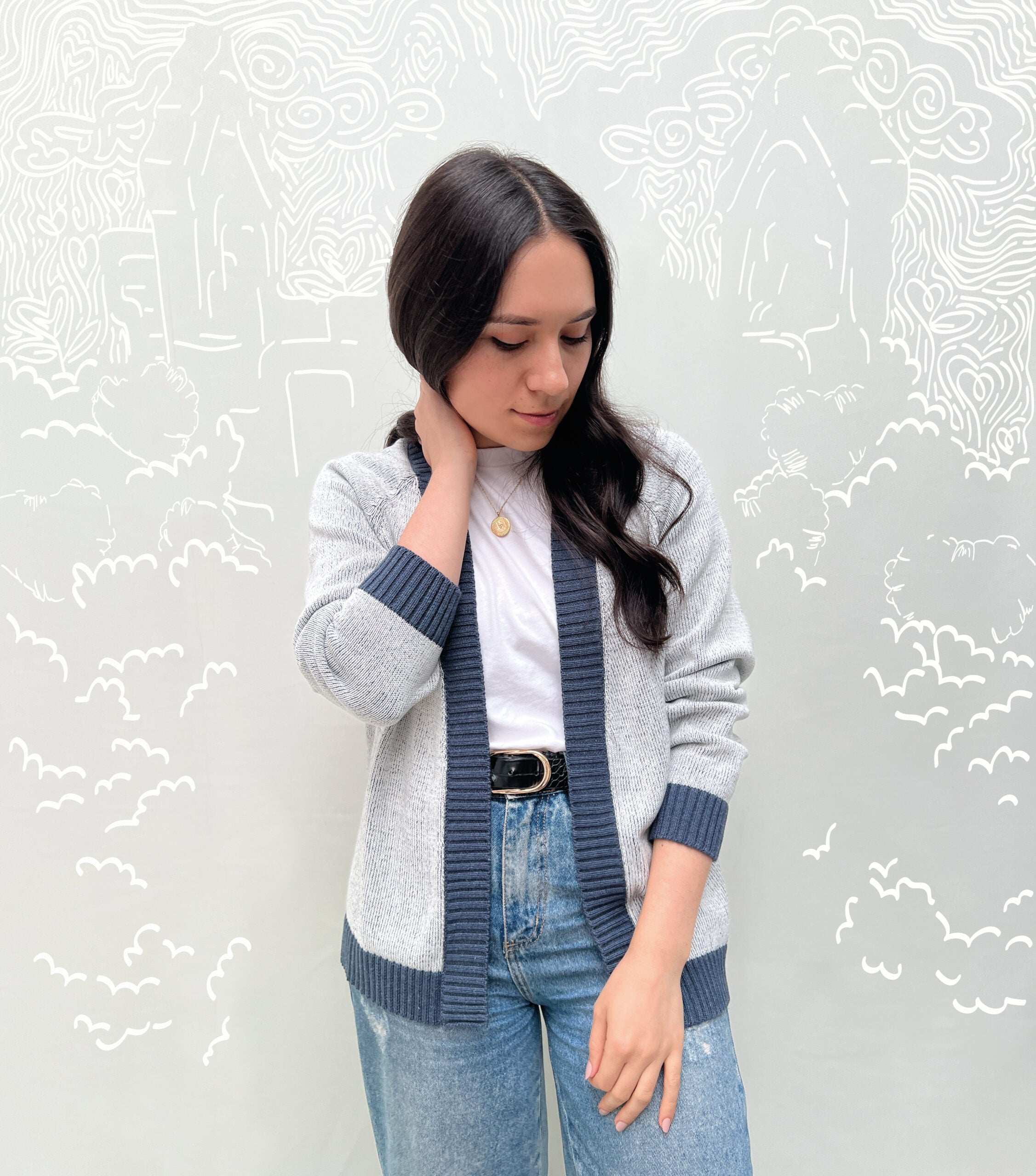 Saco Nube de Azúcar Azul