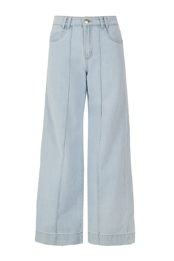 Pantalón ⁠⁠Go-To Denim Claro