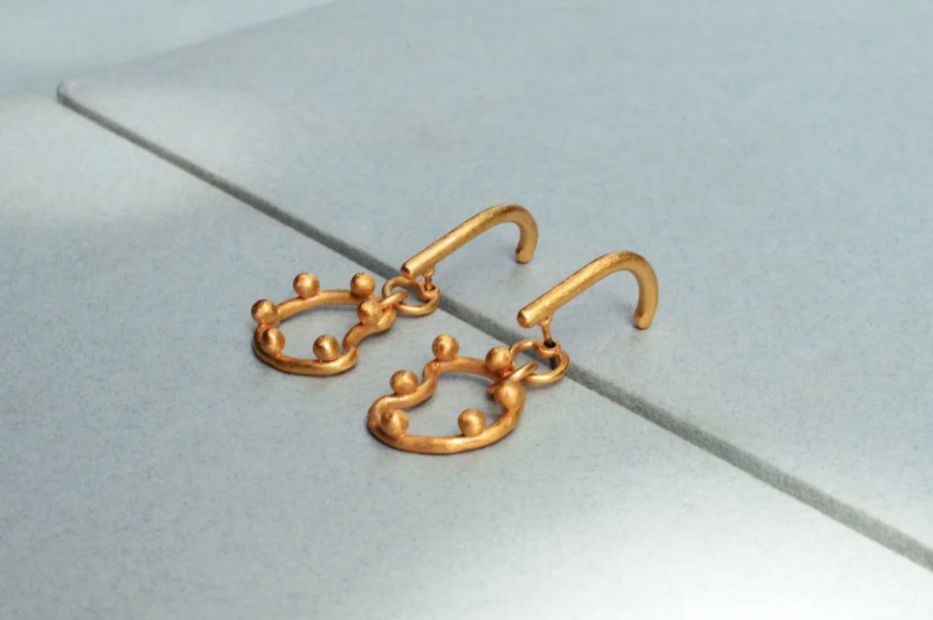 Aretes Panapje - Hoja