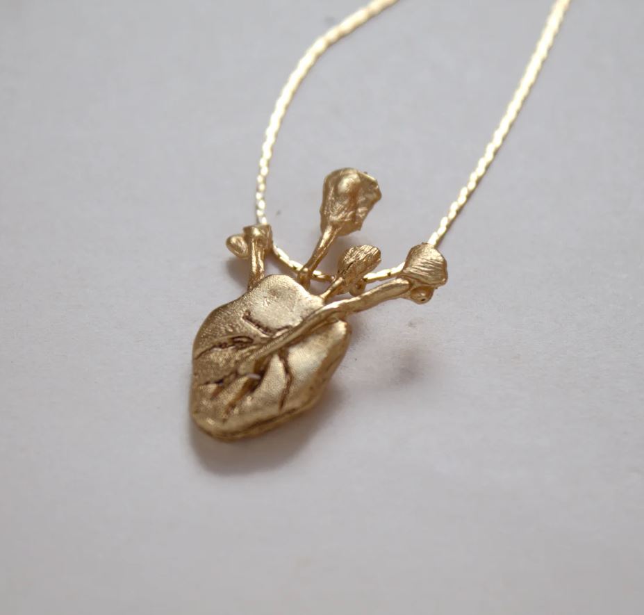 Collar Corazón Semilla