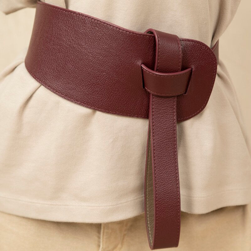 Cinturón Amazona Vinotinto