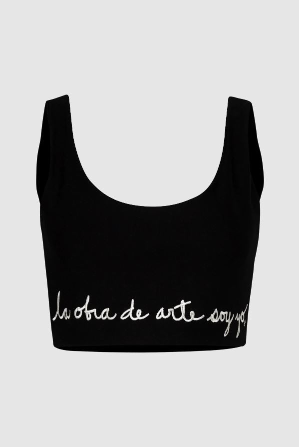 Top Amor Prohibido Off White