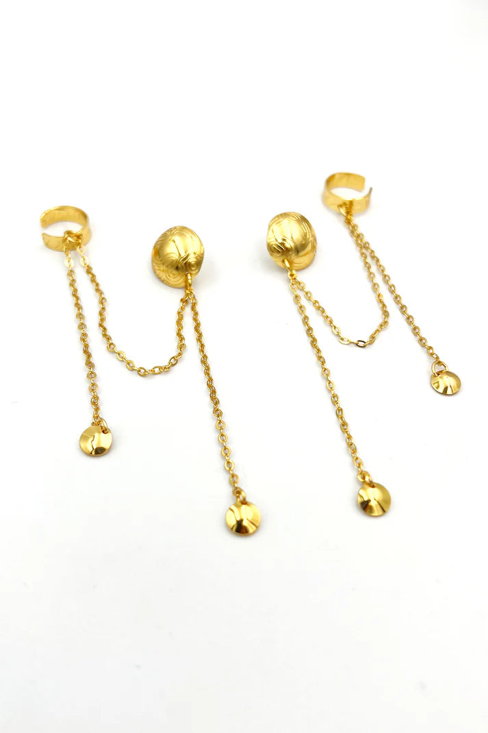 Aretes Cloe Con Earcuff