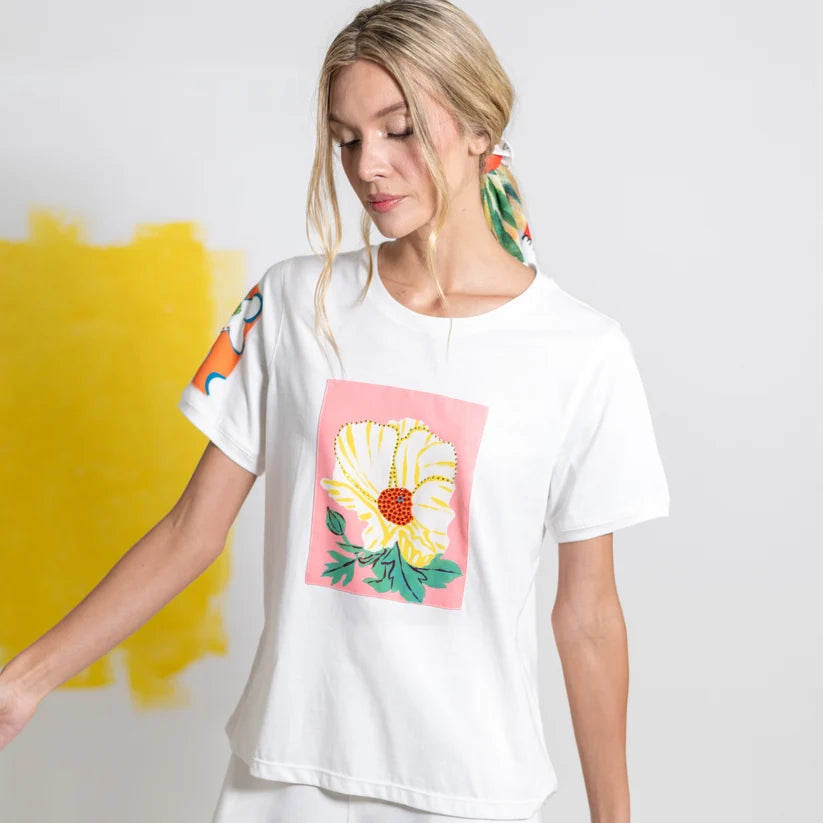 Camiseta Ariari Marfil