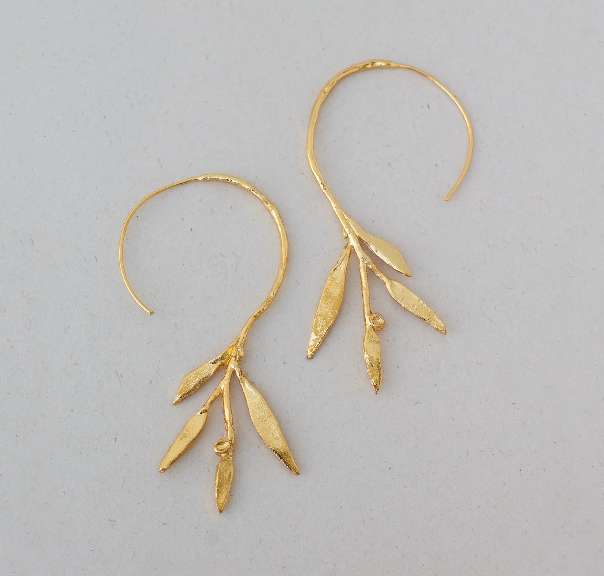 Aretes Aro Olivo