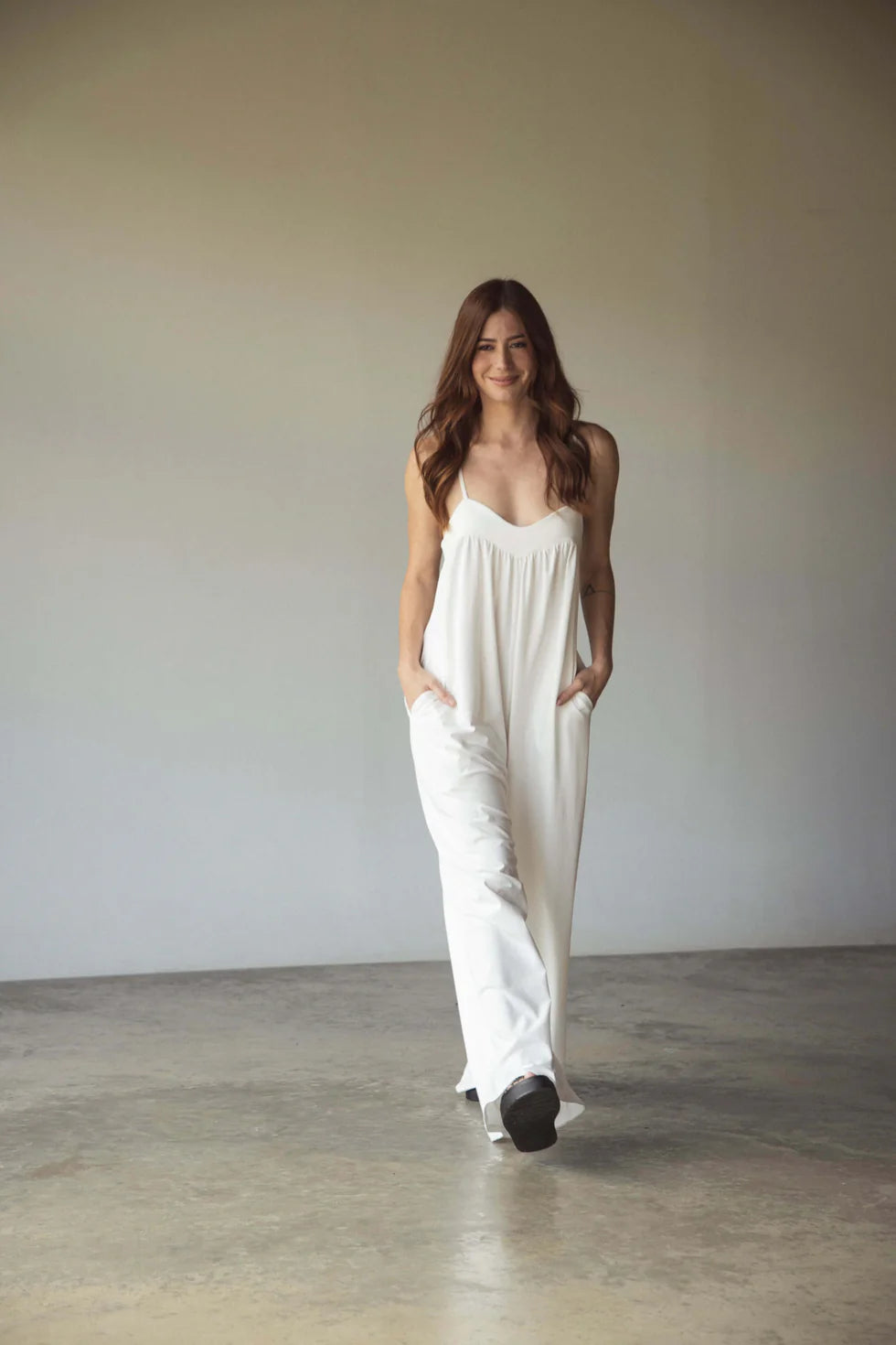 Jumpsuite Romantic Ivory