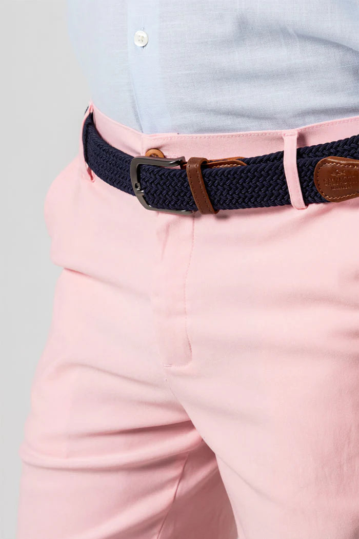 Cinturon Azul Oscuro & Café