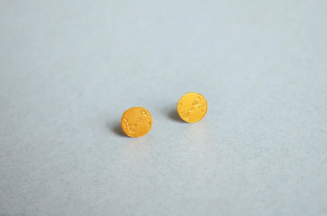 Aretes Jiipada - Piedra