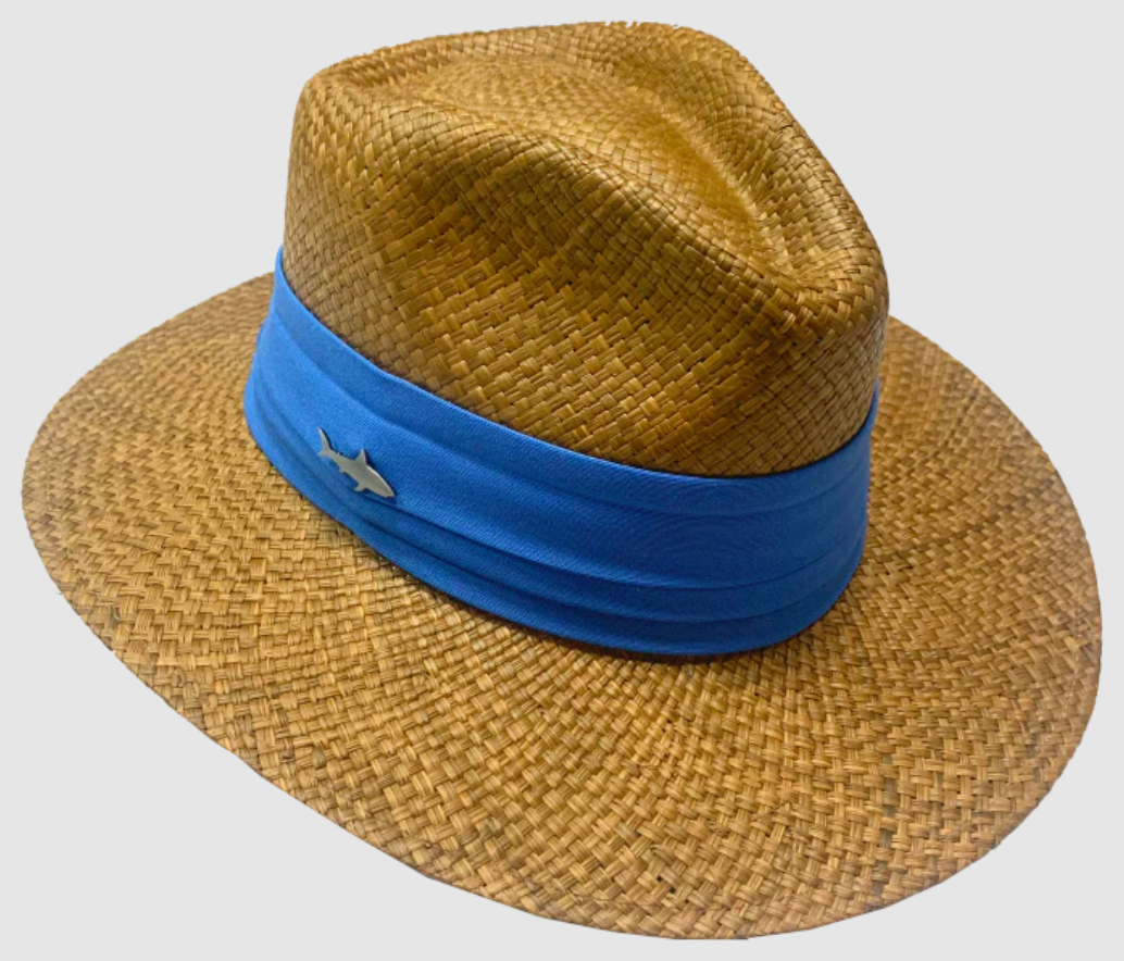 Sombrero Oscuro Cinta Ancha Azul Indigo