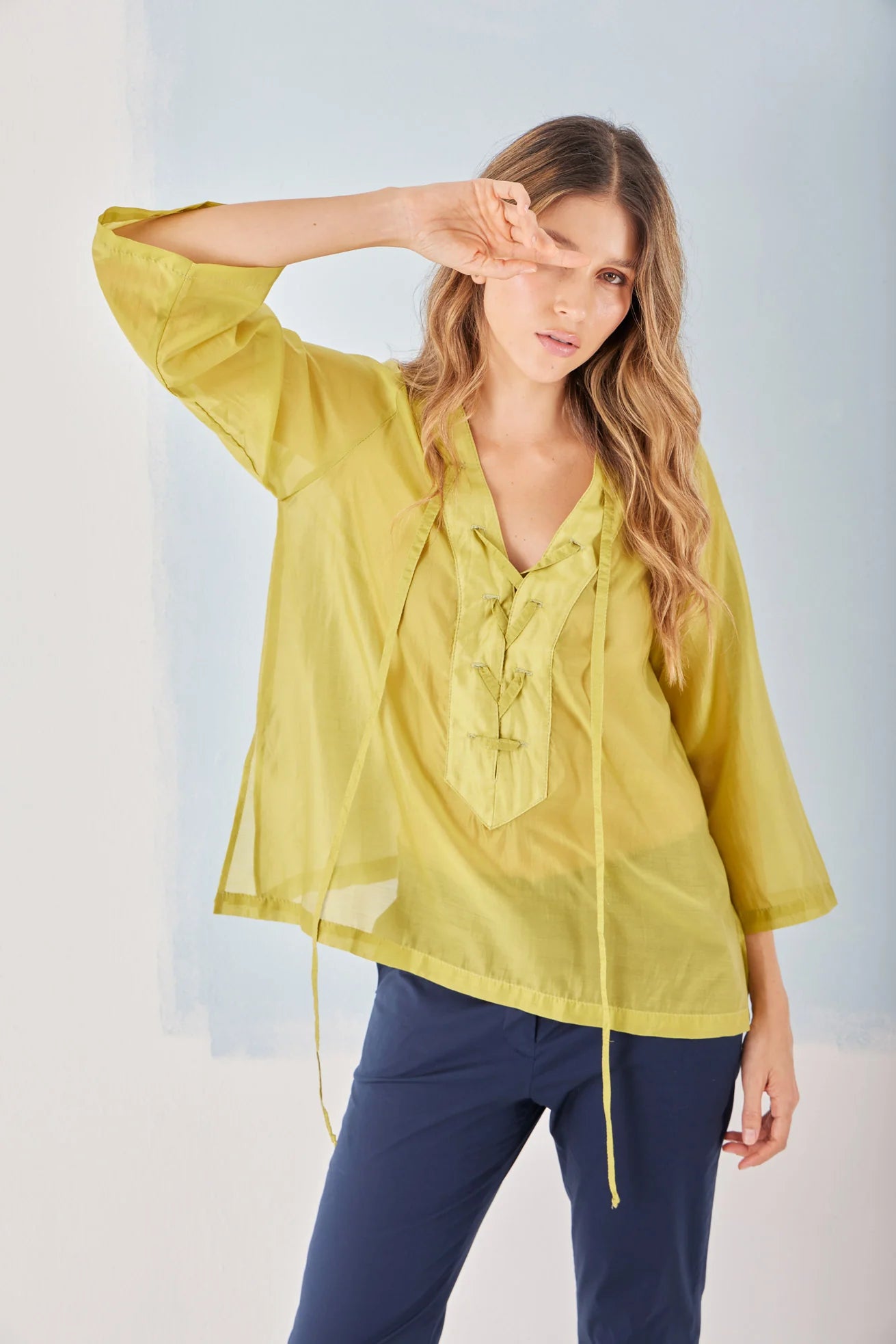 Camisa Leccion Lime