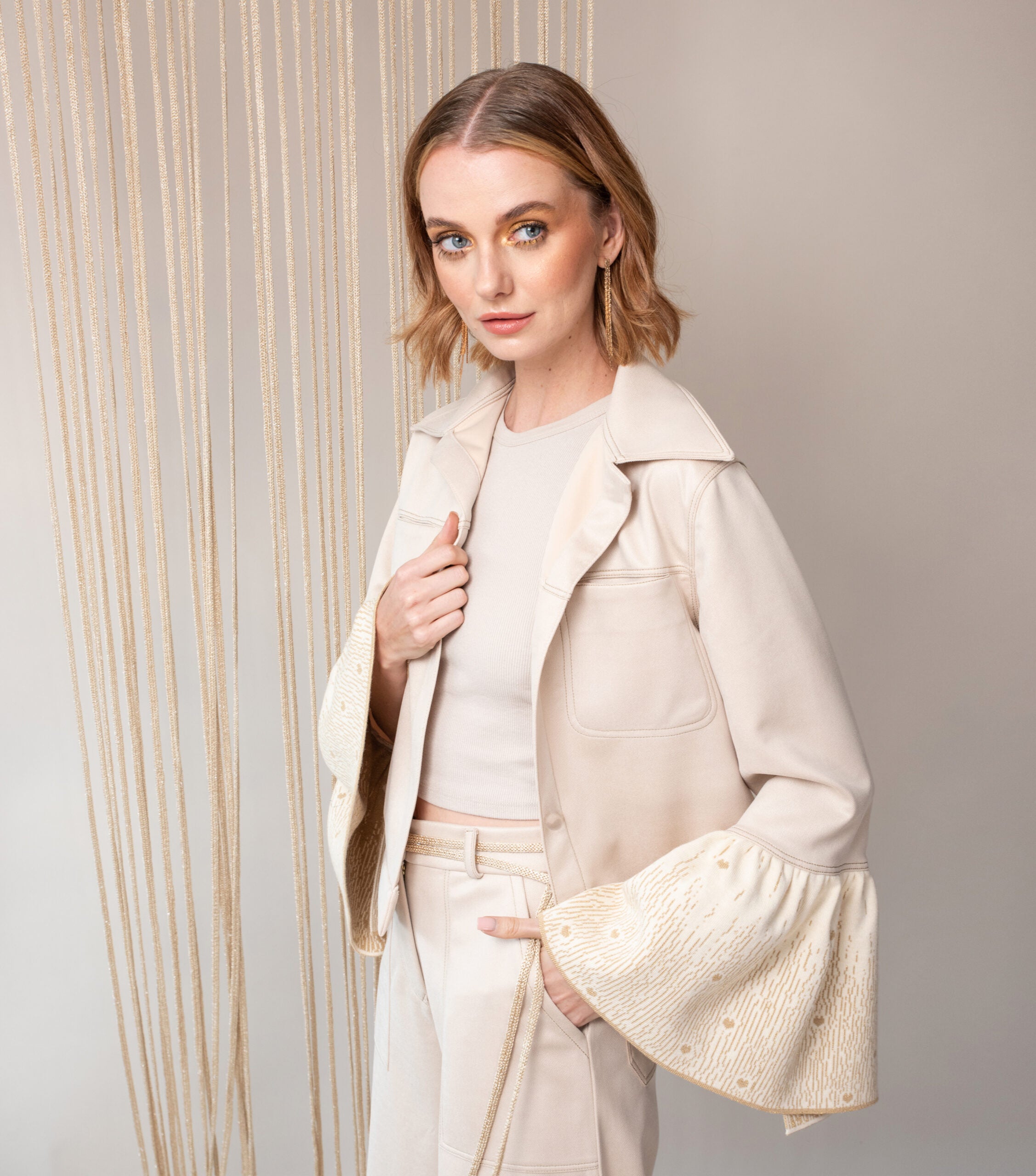 Chaqueta Sol Marfil