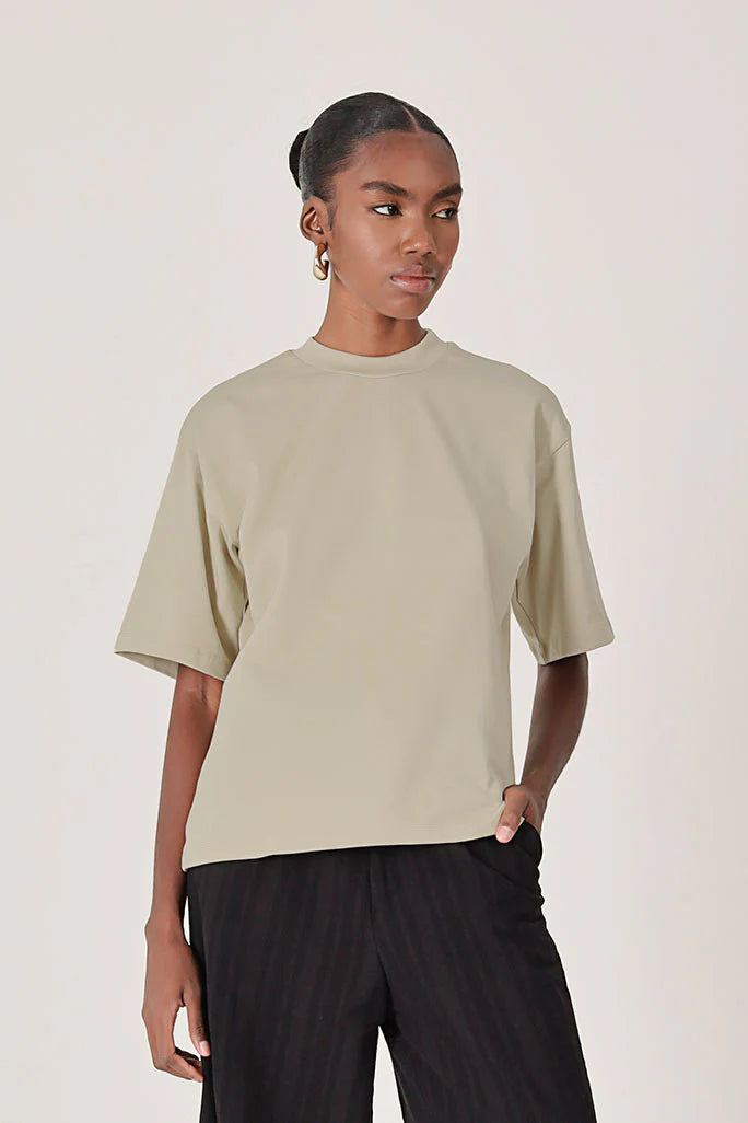 Camiseta Boxi Beige