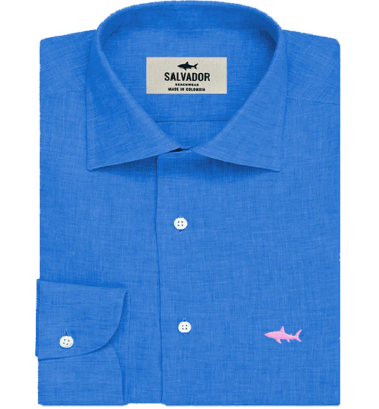 Camisa Azul Petroleo