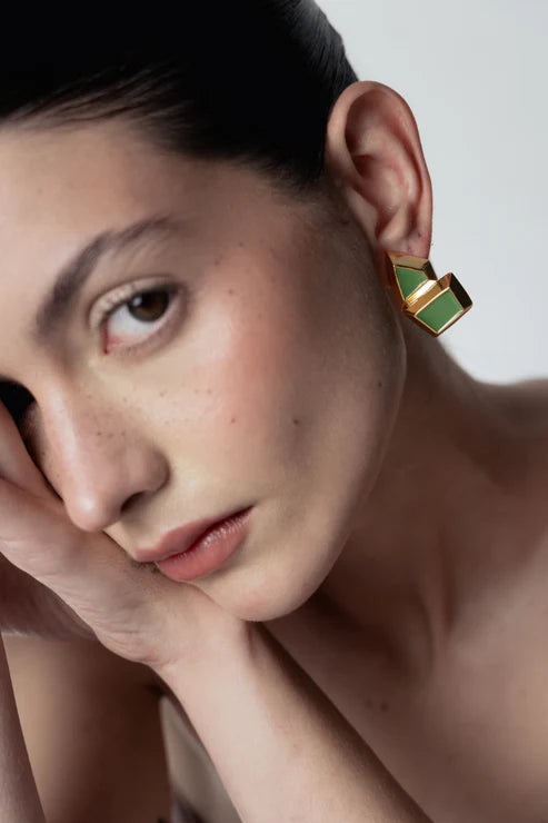 Topos Mini Geo Plata-Negro