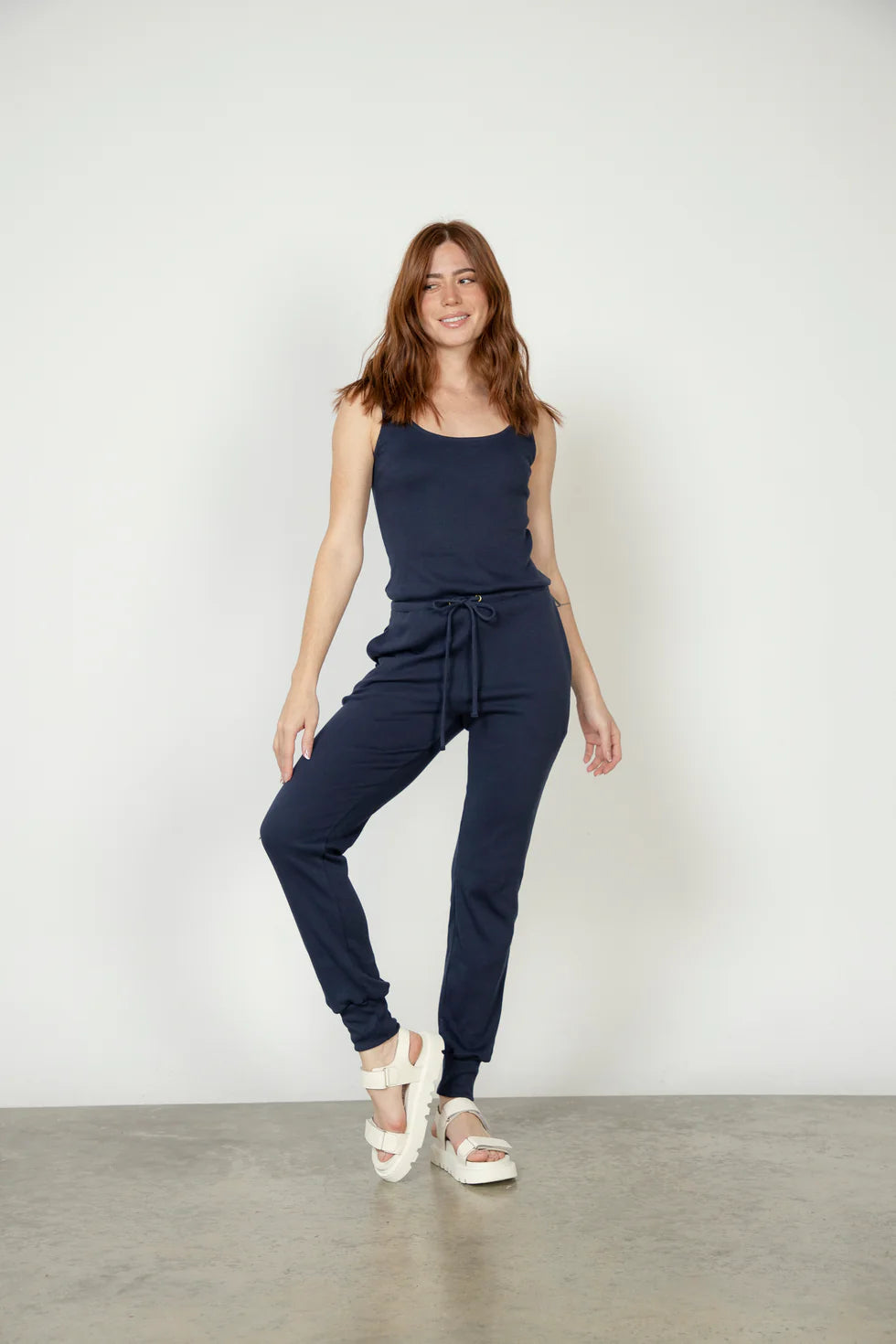 Jumpsuite Garden Azul Oscuro