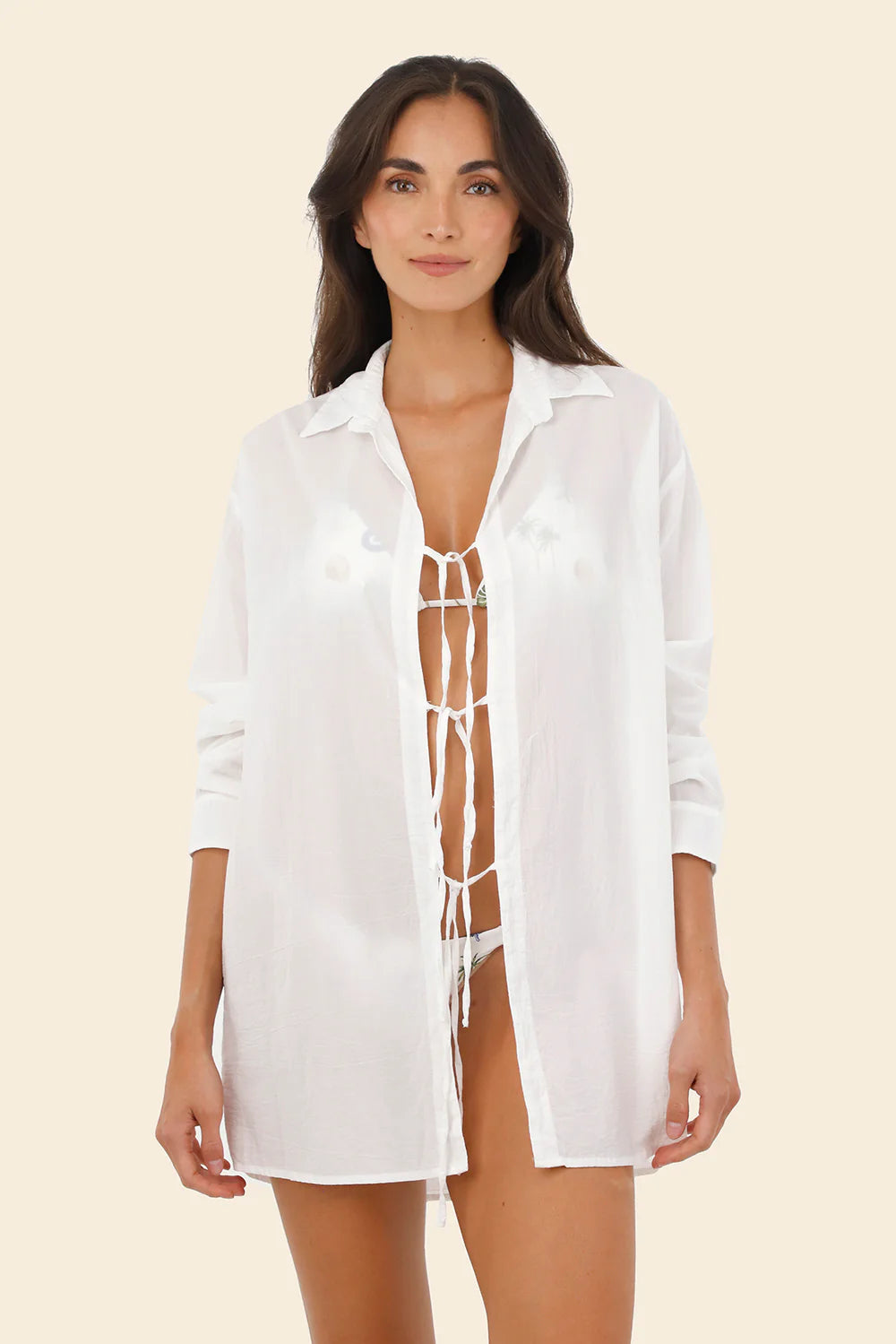 Shirt White Palm Spell