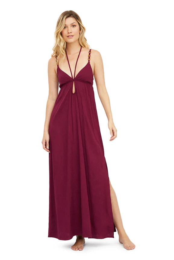 Dress Victoria Solid Rosso Corale