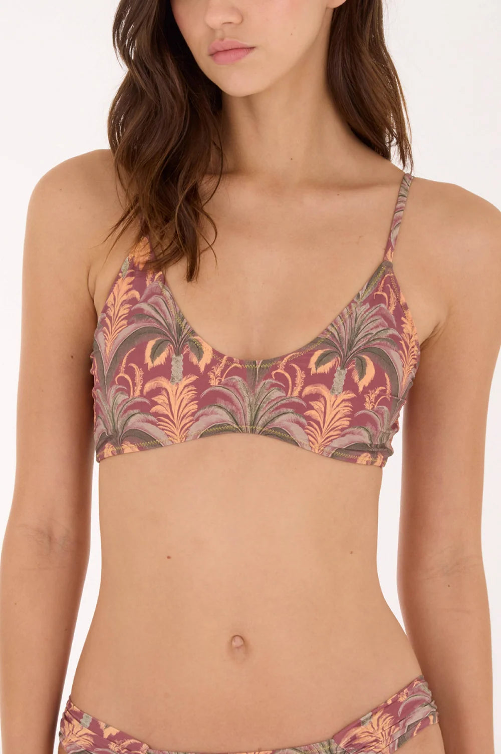 Elowen Top & Parabold Bottom Sunset Oasis Goldstitch