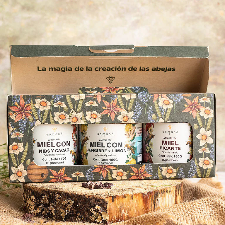 Cajita Samaná 3 Mieles Variadas