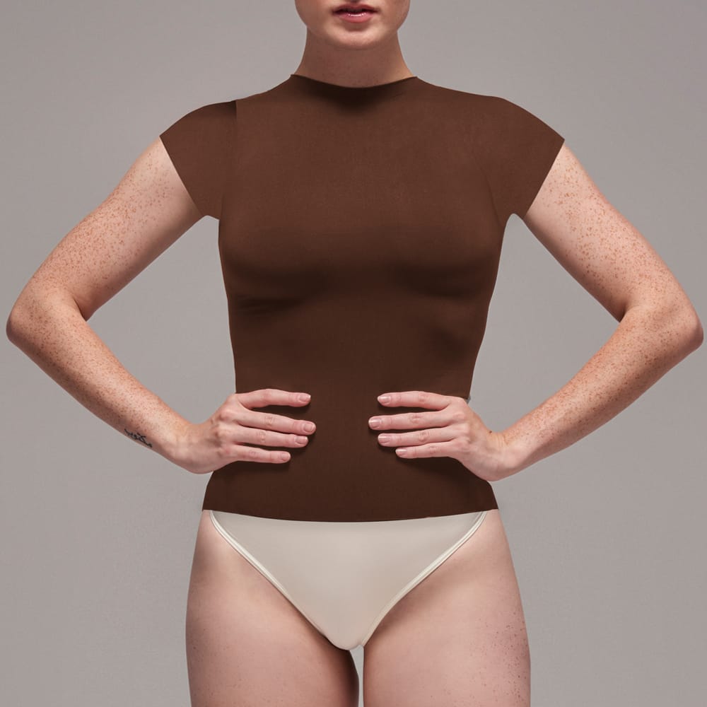 Camiseta Manga Corta Chocolate