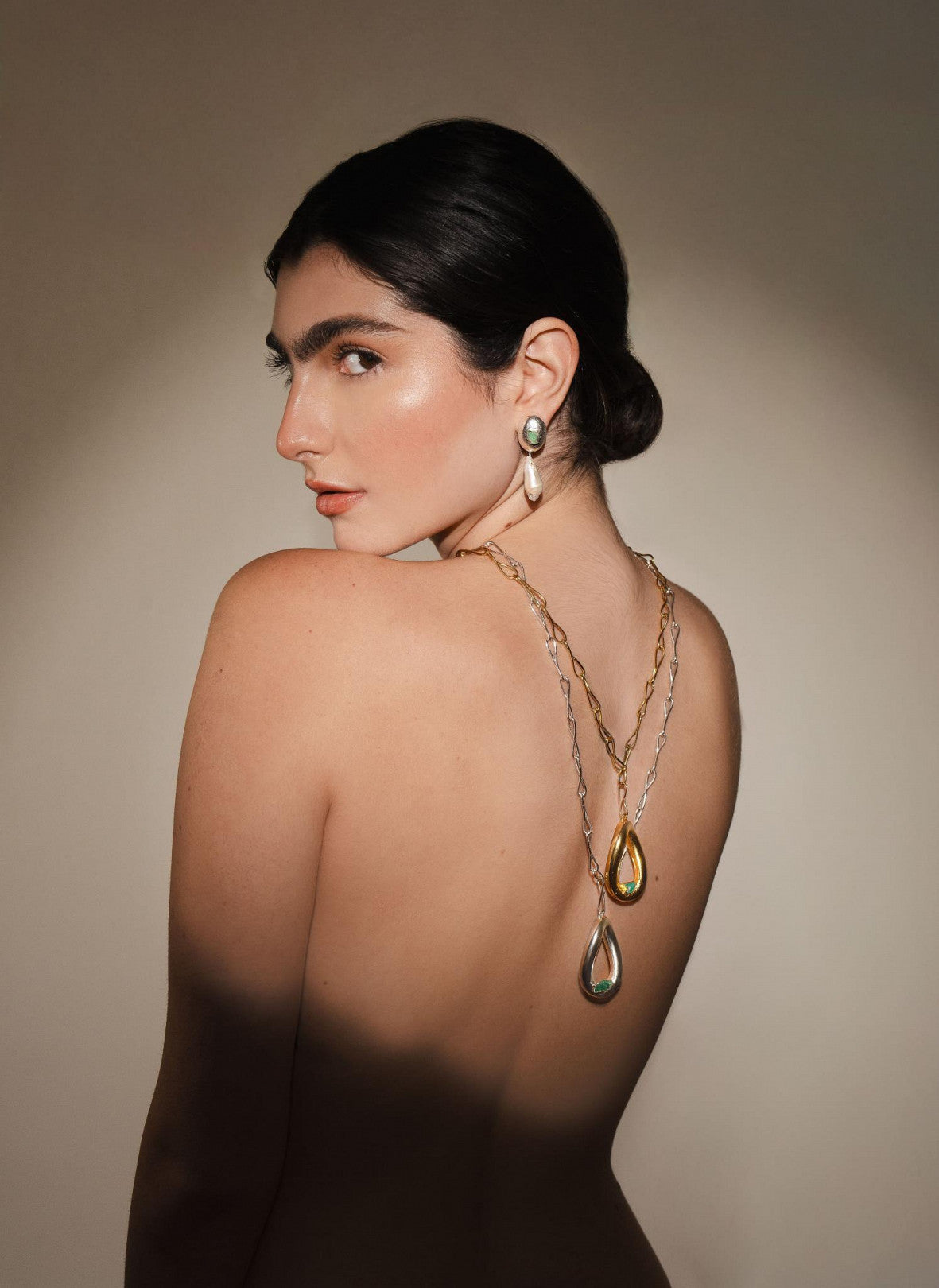 Cadena Gruesa Dije Chunky Plata