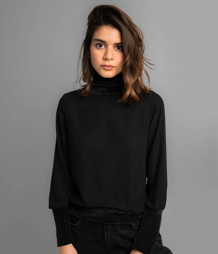Blusa Audrey Negro