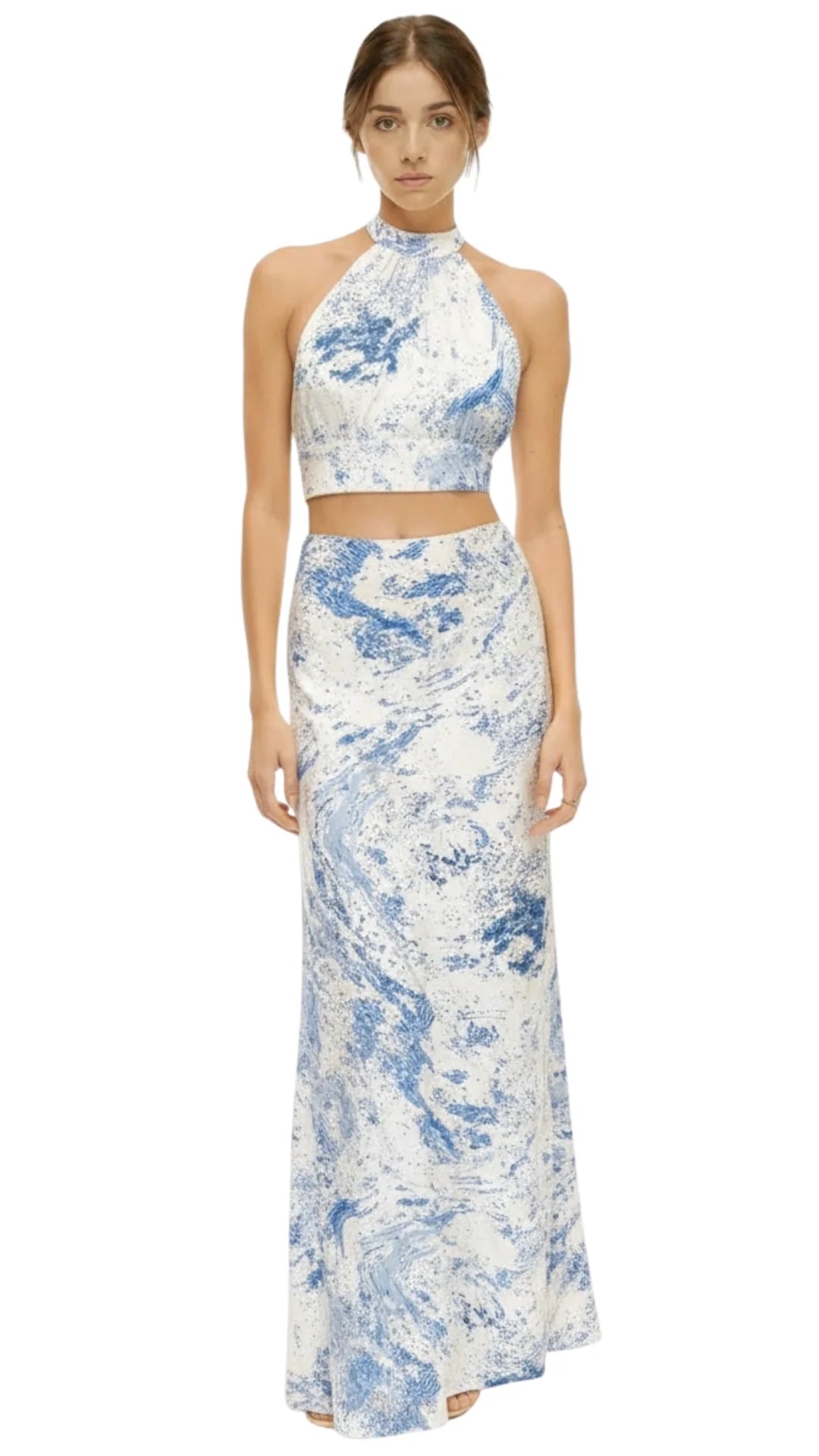 Falda Olea Cosmos Azul