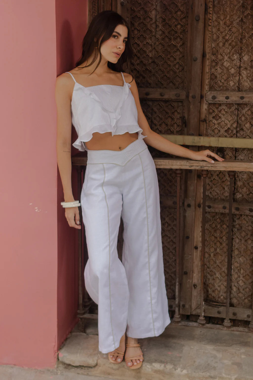 Pantalón Nisha Amarillo Mantequilla