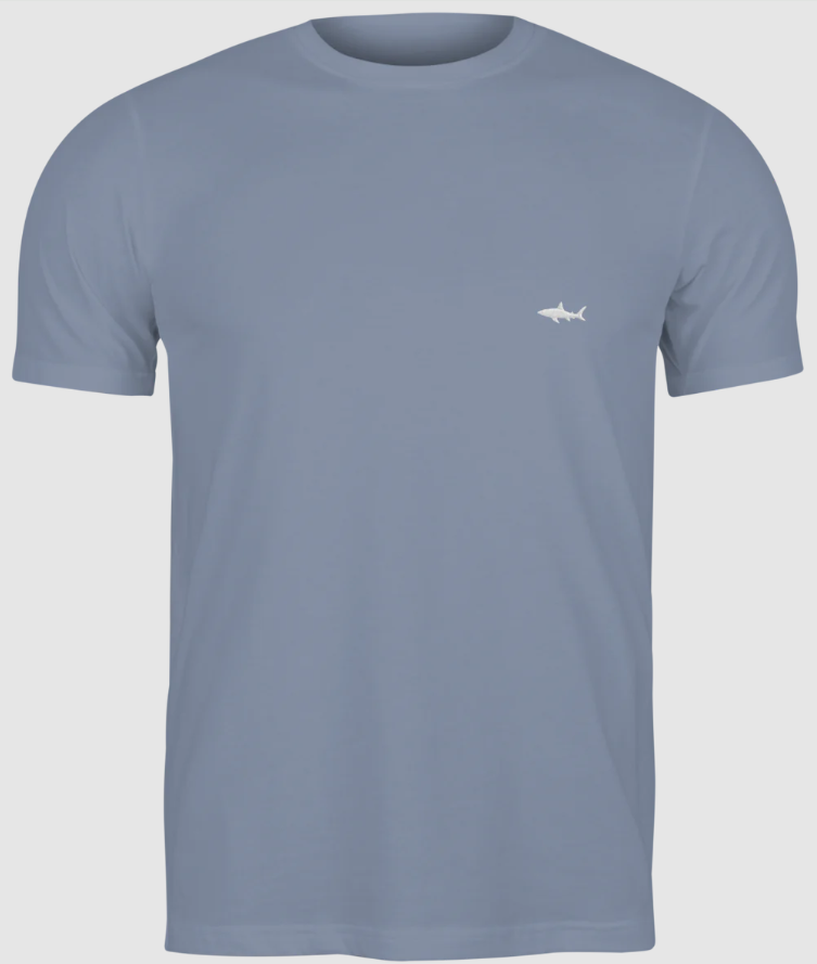 Camiseta Azul Gris
