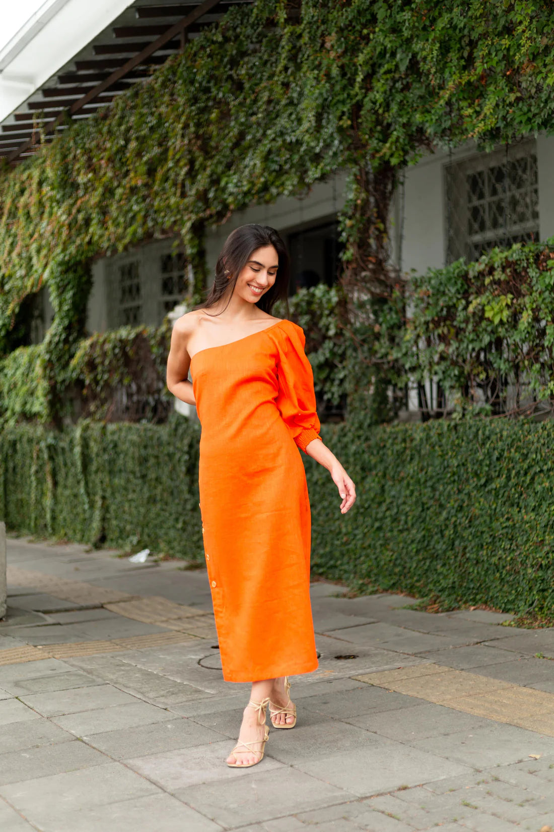 Vestido Amalia Naranja