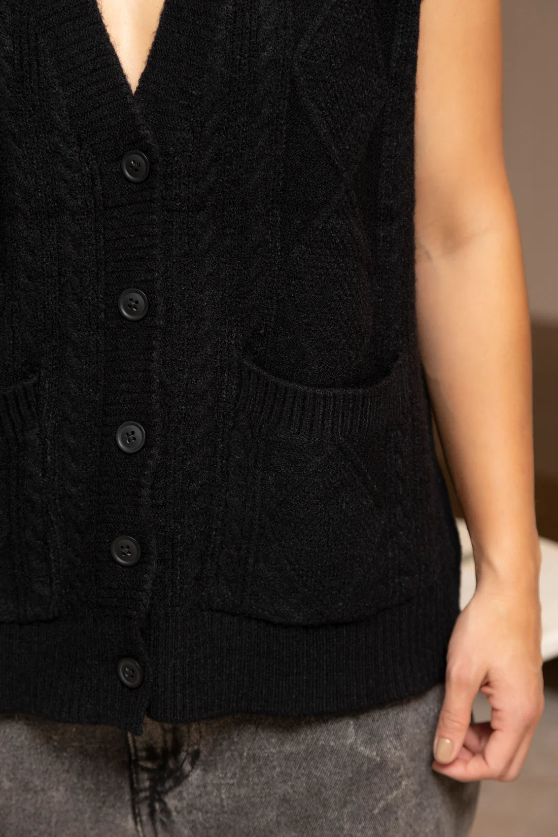 Chaleco Aura - Black