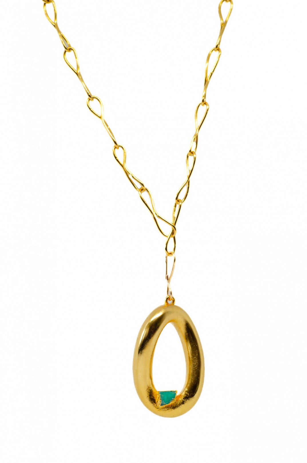 Cadena Gruesa Dije Chunky Dorado