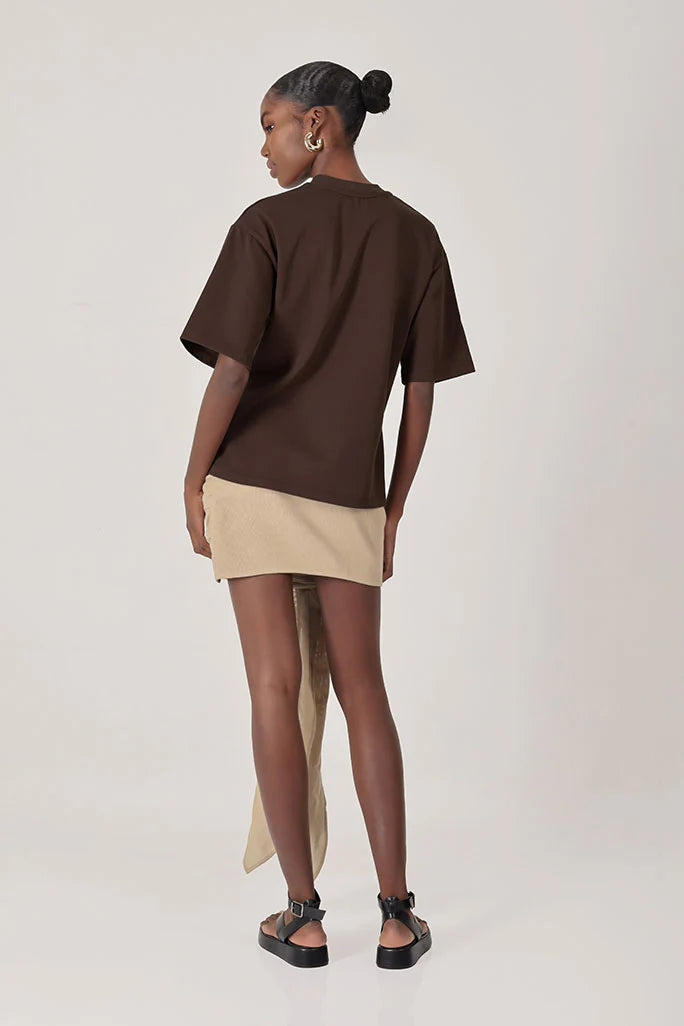 Camiseta Boxi Dark Chocolate