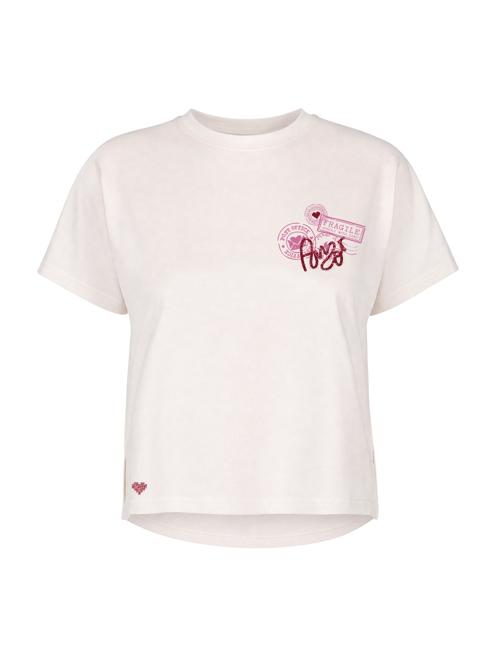 T-Shirt Love 01 Blanca