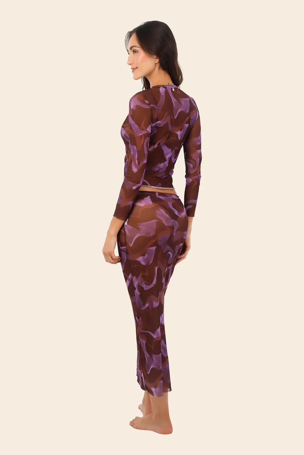 Top Brush Flame Sleek Mesh