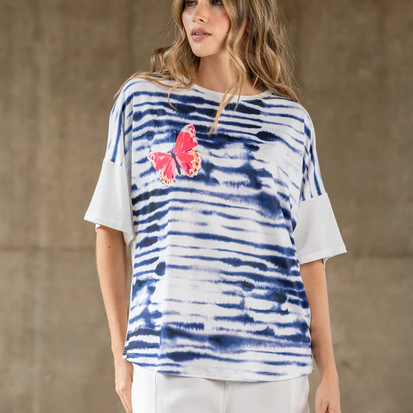 Camiseta Laureles Azul